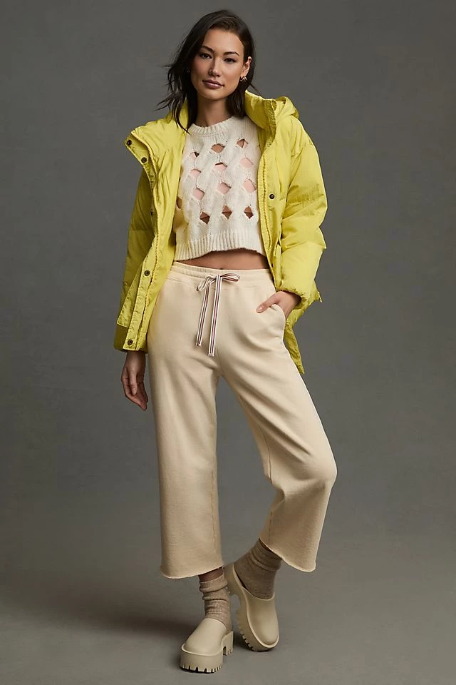 Wholesale 🎉 Sundry Wide-Leg Sweatpants IVORY 😉 3 Wholesale 🎉 Sundry Wide-Leg Sweatpants IVORY 😉