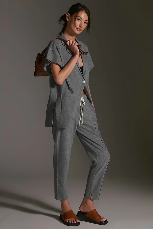 Daily Practice by Anthropologie The Heather Elbert Blazer Promo ???? Daily Practice By Anthropologie The Heather Elbert Blazer GREY ???? -PAIGE-shop unnamed file 463