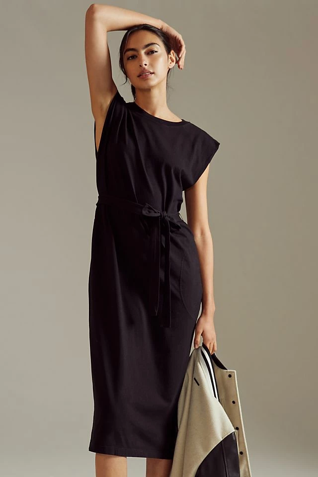 Velvet by Graham & Spencer Kenny Midi Dress Deals ✔️ Velvet By Graham & Spencer Kenny Midi ???? Dress BLACK ???? -PAIGE-shop unnamed file 481