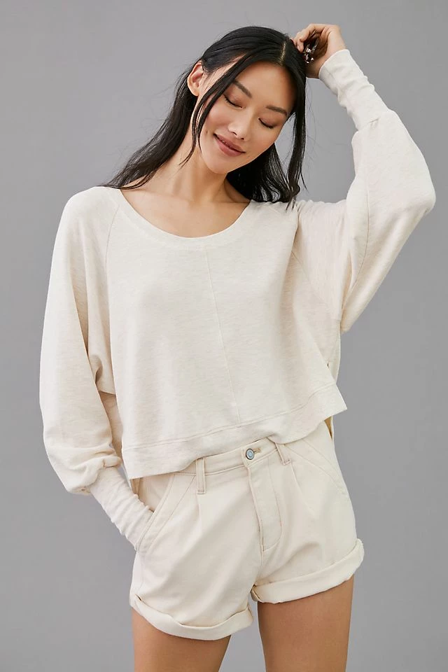 Daily Practice by Anthropologie The Solid Arvon Top Brand new ???? Daily Practice By Anthropologie The Solid Arvon Top LIGHT SAND ???? -PAIGE-shop unnamed file 501