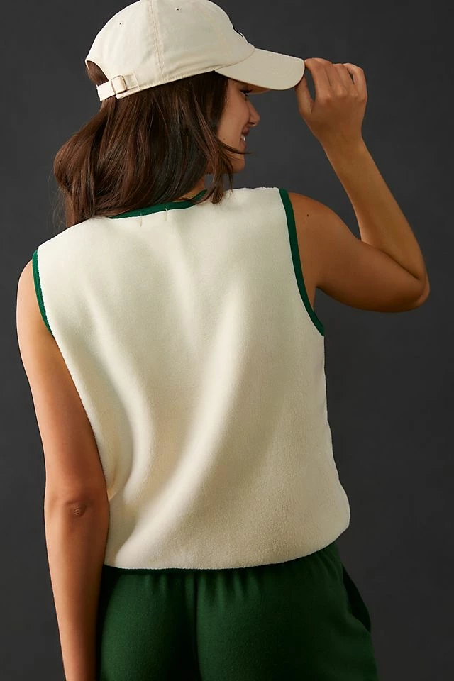 Donni Polar Fleece Vest New ✔️ Donni Polar Fleece Vest CREAM ⌛ -PAIGE-shop unnamed file 510