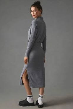 Brand new ???? Daily Practice By Anthropologie The Arabella Drapey ???? Dress LIGHT GREY ???? -PAIGE-shop unnamed file 52