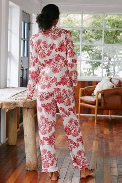 Promo ???? Desmond & Dempsey Soleia Leopard Print Sleep Set NAVY ???? -PAIGE-shop unnamed file 545