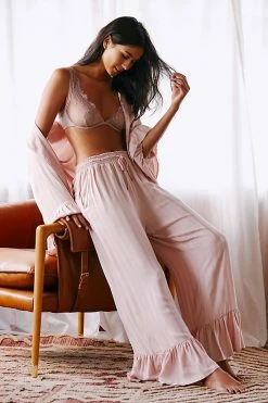 Flash Sale 🤩 By Anthropologie Ruffle Sleep Pants PINK 🎁