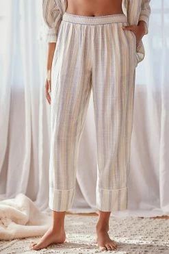 Coupon ???? By Anthropologie Taper Lounge Pants IVORY ???? -PAIGE-shop unnamed file 641