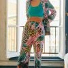Coupon 🧨 By Anthropologie Raphael Balme For Anthropologie Peacock Flannel Sleep Pants PINK COMBO 🎁 -PAIGE-shop unnamed file 666