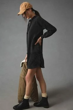 Budget ???? Daily Practice By Anthropologie Blaine Embroidered Hoodie BLACK ???? -PAIGE-shop unnamed file 7