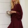 Outlet ๐ Eberjey Naya Lace Robe WINE ๐ 2 Outlet ๐ Eberjey Naya Lace Robe WINE ๐ -PAIGE-shop unnamed file 730
