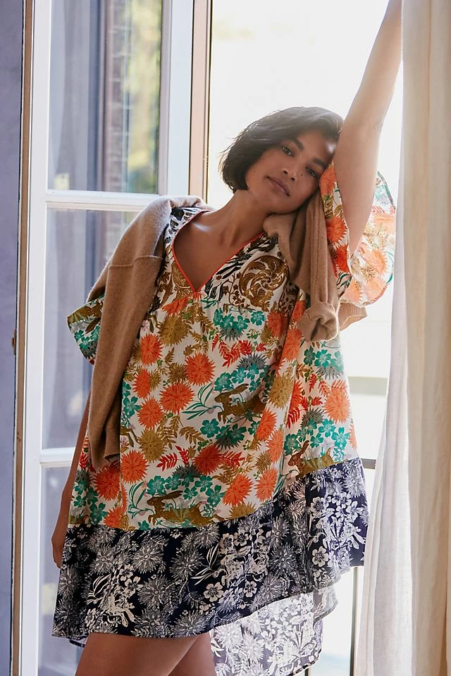 Outlet ๐ By Anthropologie Cally Conway For Anthropologie Flannel Sleep ๐ Dress IVORY ๐ 6 Outlet ๐ By Anthropologie Cally Conway For Anthropologie Flannel Sleep ๐ Dress IVORY ๐ - Image 4