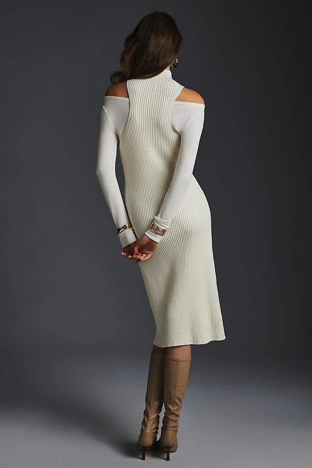 Wholesale ๐ Daily Practice By Anthropologie Two-Piece Turtleneck Sweater ๐ Dress IVORY โค๏ธ 4 Wholesale ๐ Daily Practice By Anthropologie Two-Piece Turtleneck Sweater ๐ Dress IVORY โค๏ธ - Image 2