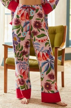 Best deal ???? By Anthropologie Rosa De Weerd For Anthropologie Flannel Sleep Pants PINK ???? -PAIGE-shop unnamed file 774