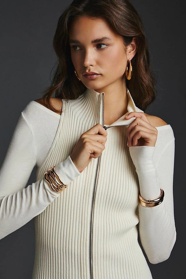 Wholesale ๐ Daily Practice By Anthropologie Two-Piece Turtleneck Sweater ๐ Dress IVORY โค๏ธ 6 Wholesale ๐ Daily Practice By Anthropologie Two-Piece Turtleneck Sweater ๐ Dress IVORY โค๏ธ - Image 4