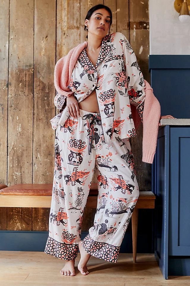 Deals ๐ By Anthropologie Sanae Sugimoto For Anthropologie Flannel Sleep Pants CREAM โญ 7 Deals ๐ By Anthropologie Sanae Sugimoto For Anthropologie Flannel Sleep Pants CREAM โญ - Image 5