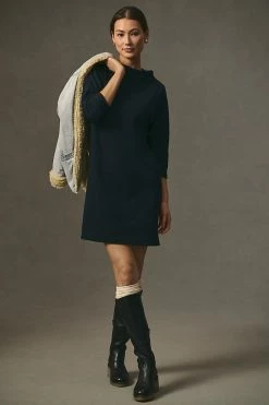 Brand new 😀 Stateside Pleated Fleece 👗 Dress BLACK 🎁 -PAIGE-shop unnamed file 84