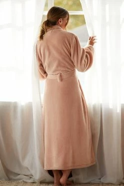 Discount ???? Eberjey Chalet Plush Robe ROSE ???? -PAIGE-shop unnamed file 890