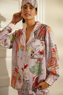 Cheap 😀 Karen Mabon 🎅 Christmas Cats Sleep Set PURPLE MOTIF ✔️ 9 Cheap 😀 Karen Mabon 🎅 Christmas Cats Sleep Set PURPLE MOTIF ✔️ -PAIGE-shop unnamed file 893