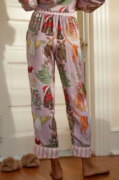 Cheap 😀 Karen Mabon 🎅 Christmas Cats Sleep Set PURPLE MOTIF ✔️ 13 Cheap 😀 Karen Mabon 🎅 Christmas Cats Sleep Set PURPLE MOTIF ✔️ -PAIGE-shop unnamed file 897