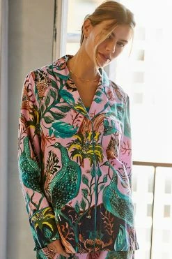 Brand new 😉 By Anthropologie Raphael Balme For Anthropologie Peacock Flannel Sleep Top PINK COMBO 🎁 9 Brand new 😉 By Anthropologie Raphael Balme For Anthropologie Peacock Flannel Sleep Top PINK COMBO 🎁 -PAIGE-shop unnamed file 911