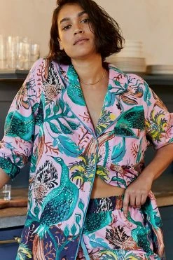 Brand new 😉 By Anthropologie Raphael Balme For Anthropologie Peacock Flannel Sleep Top PINK COMBO 🎁 12 Brand new 😉 By Anthropologie Raphael Balme For Anthropologie Peacock Flannel Sleep Top PINK COMBO 🎁 -PAIGE-shop unnamed file 914