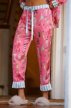 Best reviews of ✨ Karen Mabon Apres Ski Satin Pajama Set PINK COMBO ❤️ -PAIGE-shop unnamed file 927