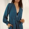 Promo ???? By Anthropologie Tailored Robe BLUE ❤️ -PAIGE-shop unnamed file 939