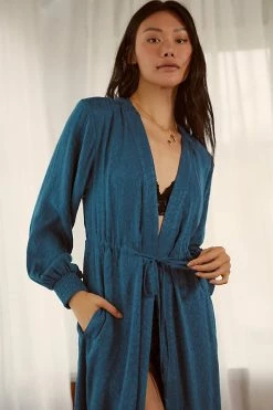 Promo 😉 By Anthropologie Tailored Robe BLUE ❤️