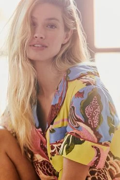 Budget ???? By Anthropologie Raphael Balme For Anthropologie Short-Sleeve Sleep ???? Dress DARK YELLOW ???? 4 Budget ???? By Anthropologie Raphael Balme For Anthropologie Short-Sleeve Sleep ???? Dress DARK YELLOW ???? -PAIGE-shop unnamed file 952